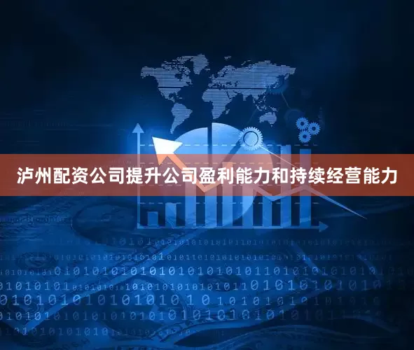 泸州配资公司提升公司盈利能力和持续经营能力