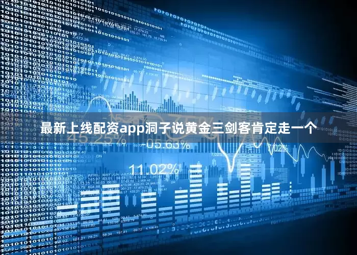 最新上线配资app洞子说黄金三剑客肯定走一个